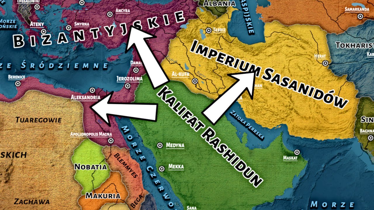 Narodziny Islamu i powstanie wielkiego muzułmańskiego imperium