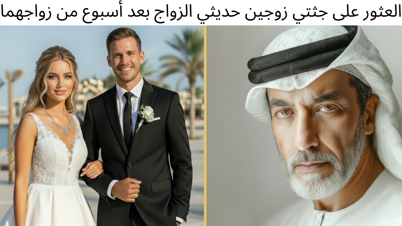 العثور على جثتي زوجين حديثي الزواج بعد أسبوع من زواجهما