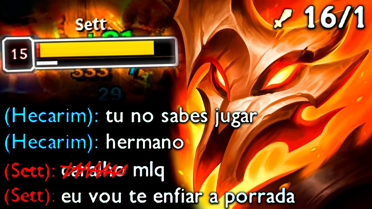 FINGI SER ARGENTINO DE HECARIM E TILTEI GERAL KKKKKKKKKKK