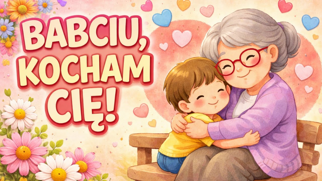 Najpiękniejsza piosenka na Dzień Babci ❤️ Do Przedszkola ❤️ Kocham Cię Babciu