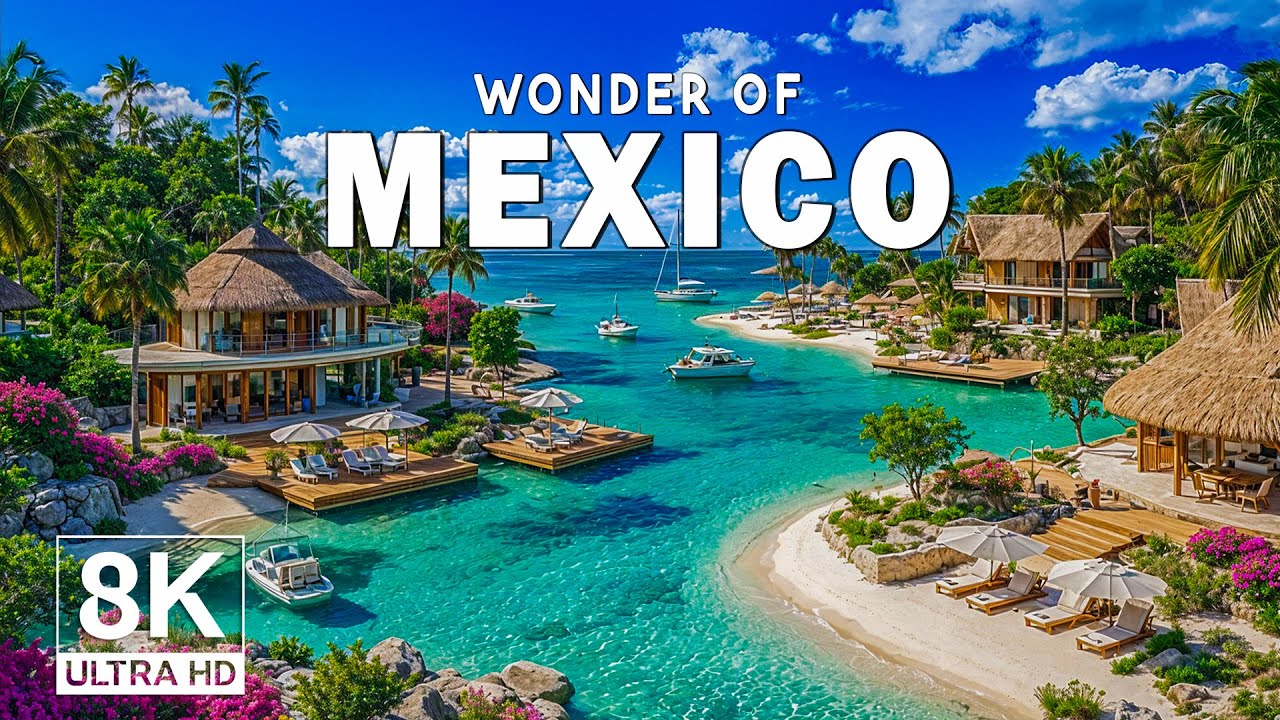 Wonders of Mexico &ndash; Discover Beaches, Ruins, and Vibrant Cities | Travel Video 4K