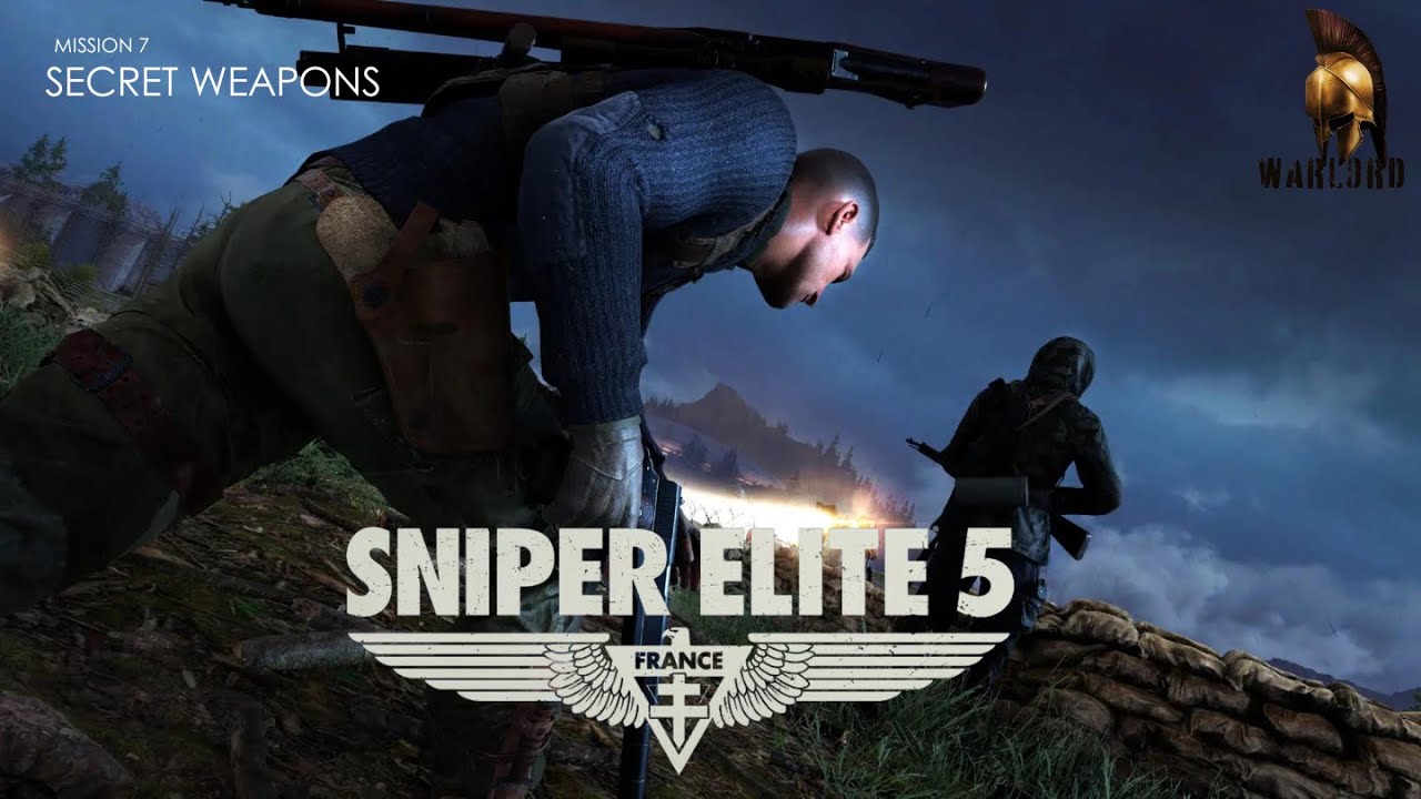 Sniper Elite 5 Mission 7 Secret Weapons | No commentary | 1440p HD Immersive Gameplay.