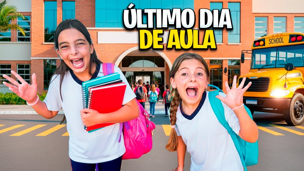 ARRUME SE COM A GENTE PARA O ÚLTIMO DIA DE AULA! Primeiro dia de férias