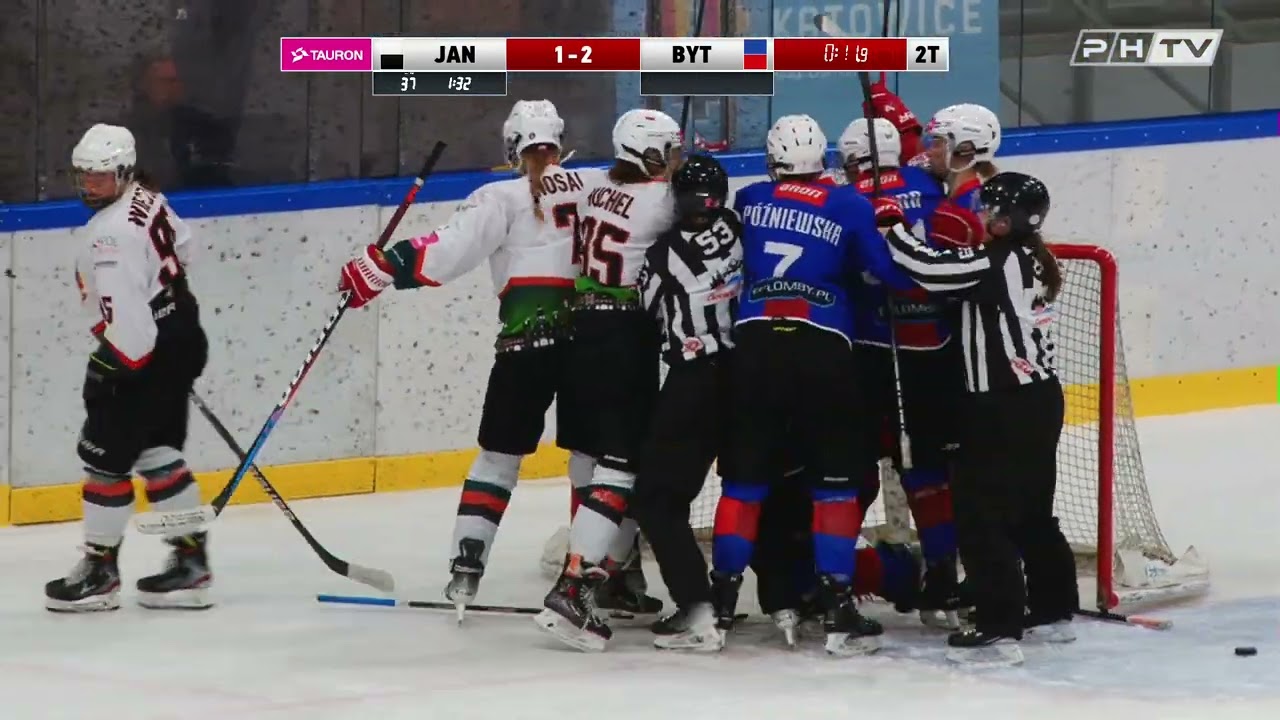 PLHK: Kojotki Naprzód Janów Katowice - BS Polonia Bytom 1:3
