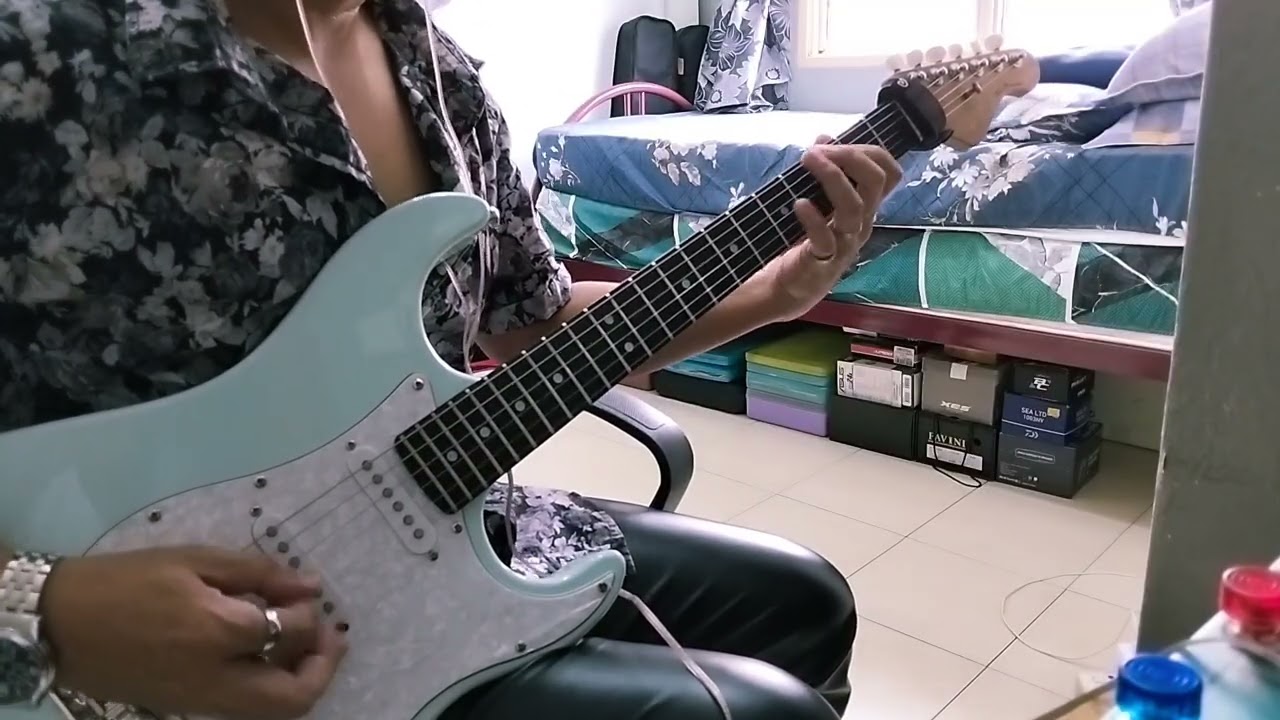 Satu Tekanan Irama {Ekamatra} Instrumental guitar cover tapi tak habis😅😅🙏🤭