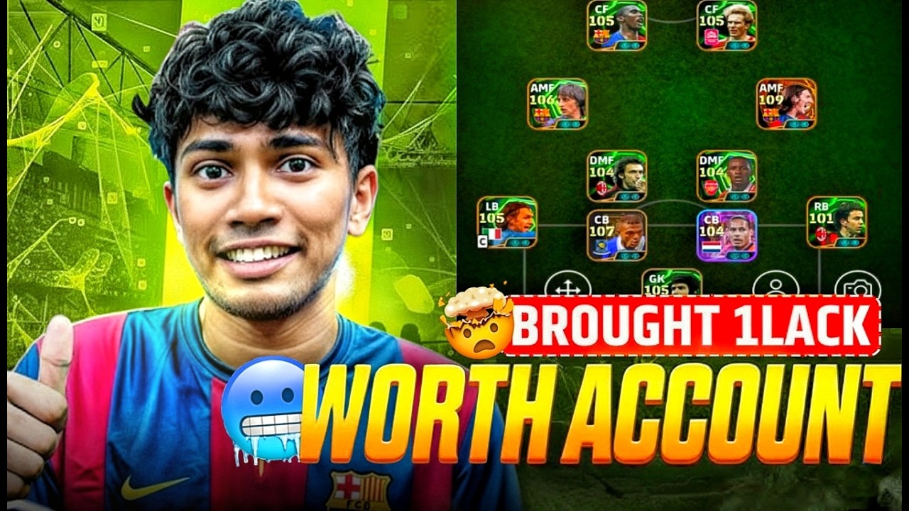 BROUGHT A NEW 1 LACKH WORTH ACCOUNT 🔥 NEW BEAST SQUAD ??? | RiCH BOY eFOOTBALL