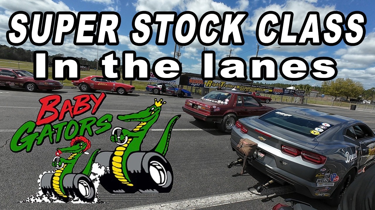 Baby Gator... Класс Super Stock на трассе