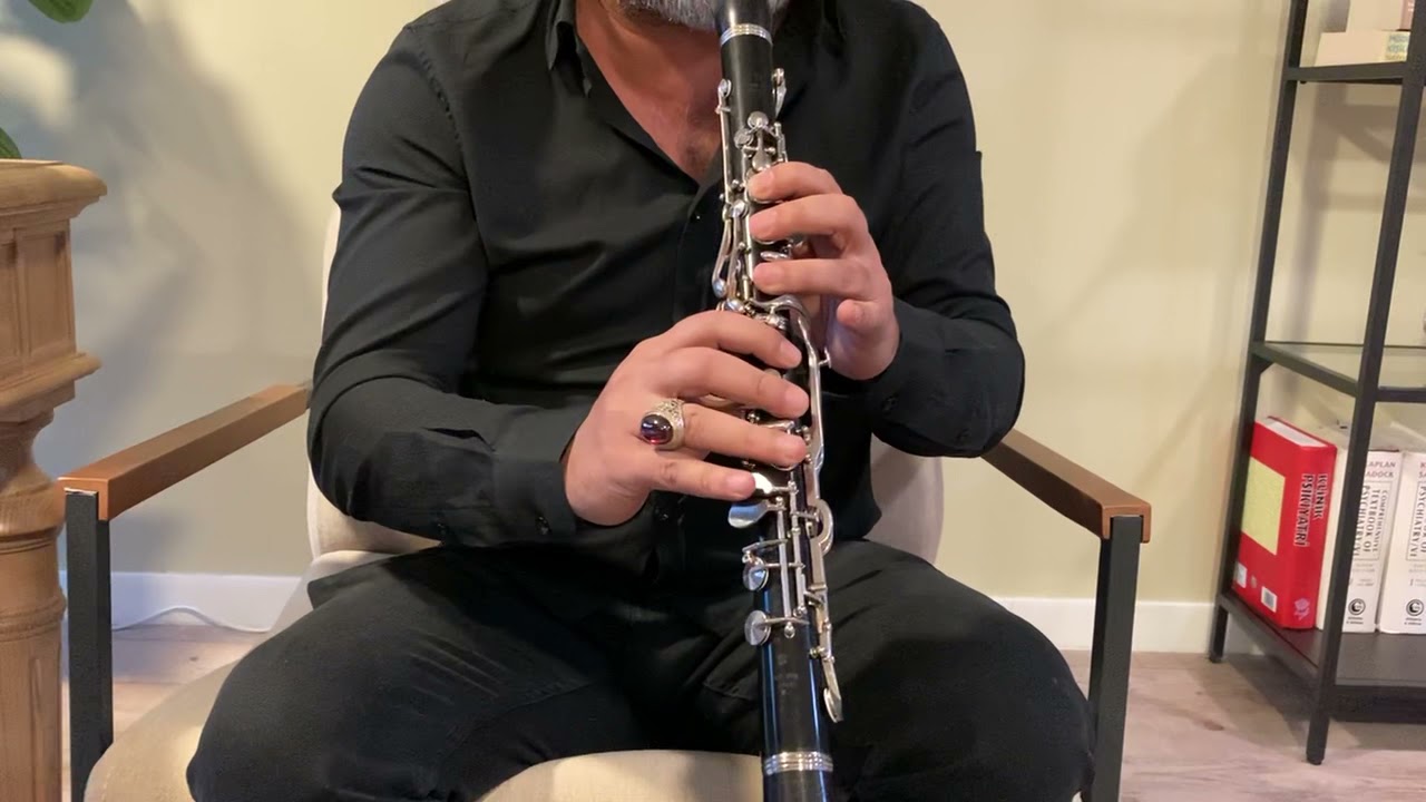 Sibemol klarnet (Alman sistem) denemesi; Ömür KÜÇÜKLER