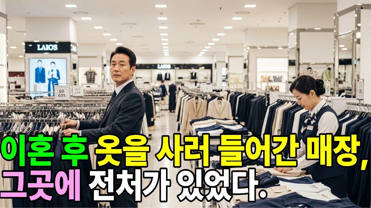 이혼 후 옷을 사러 들어간 매장, 그곳에 전처가 있었다.
