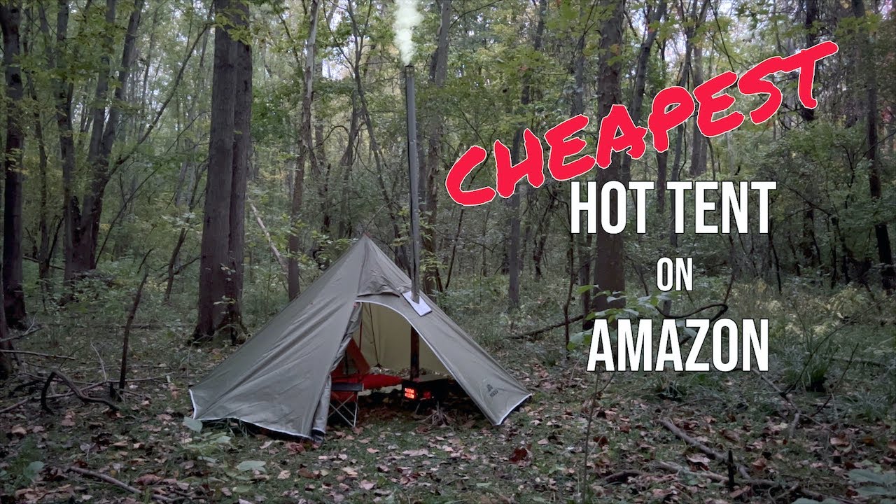 Ночевка в палатке SOLO в самом дешевом месте на Amazon
