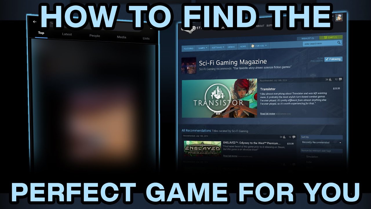 「Steam's Discovery Features... Are they sufficient?」