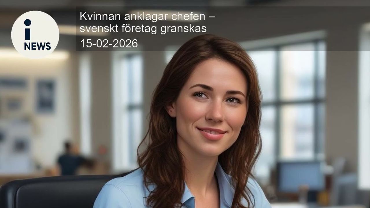 Kvinnan anklagar chefen – svenskt företag granskas