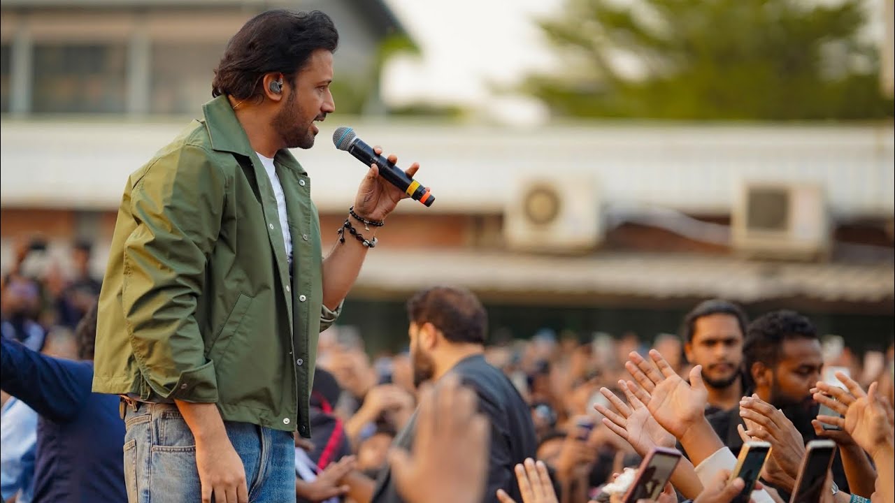 Atif Aslam Concert in Bangladesh | Atif Aslam Concert | Song 5 | Atif Aslam in Aiub