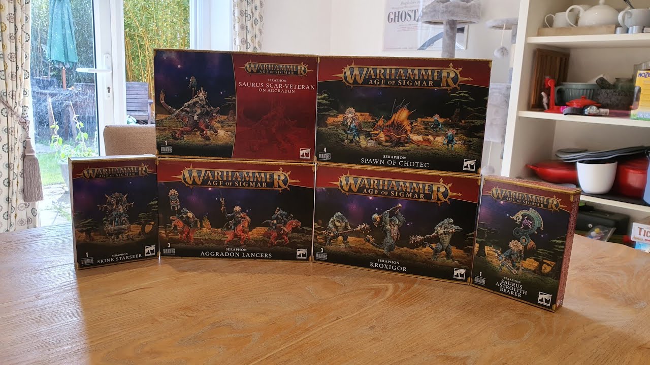 Распаковка: Новый Серафон - Warhammer Age of Sigmar (AoS)