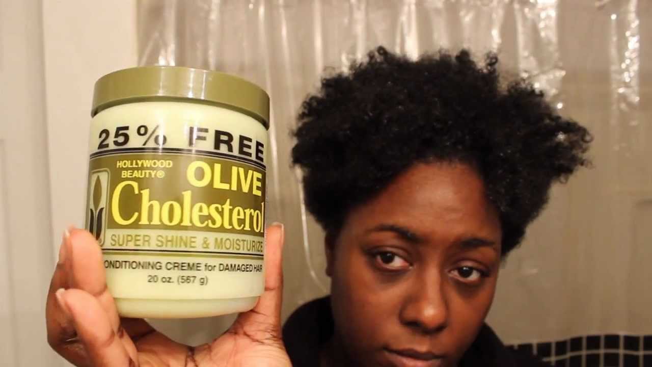 Natural Hair| Deep Conditioning w/ Olive Cholesterol (Product Review)