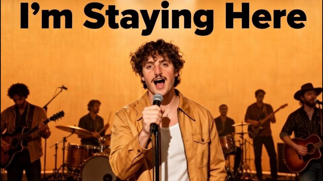 Benson Boone – I’m Staying Right Here | A Song About Commitment and Choosing Love