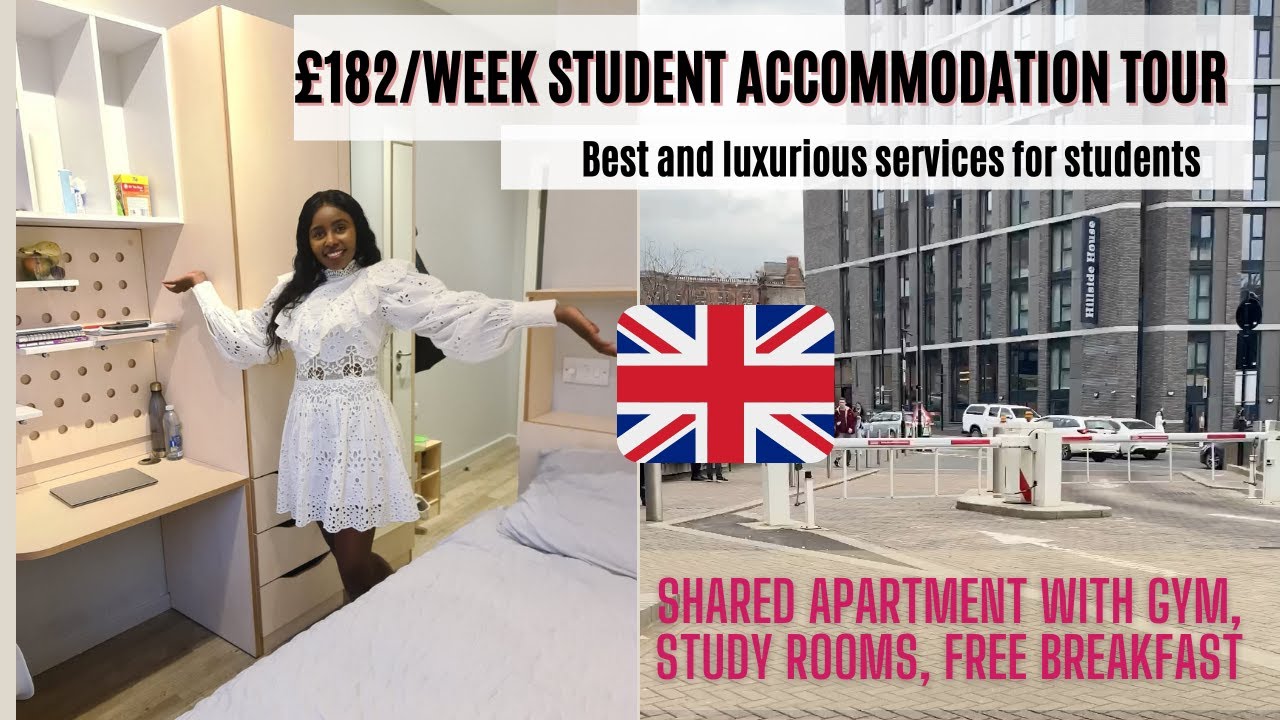 Shared Student’s house tour:  £182/Week student accommodation in Sheffield UK 🇬🇧 