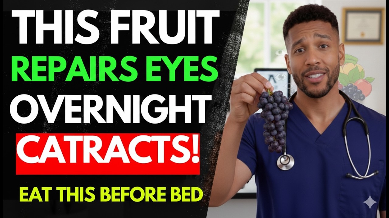 Doctor Explains: The Best Fruit to Eat Before Bed for Healthy Eyes....