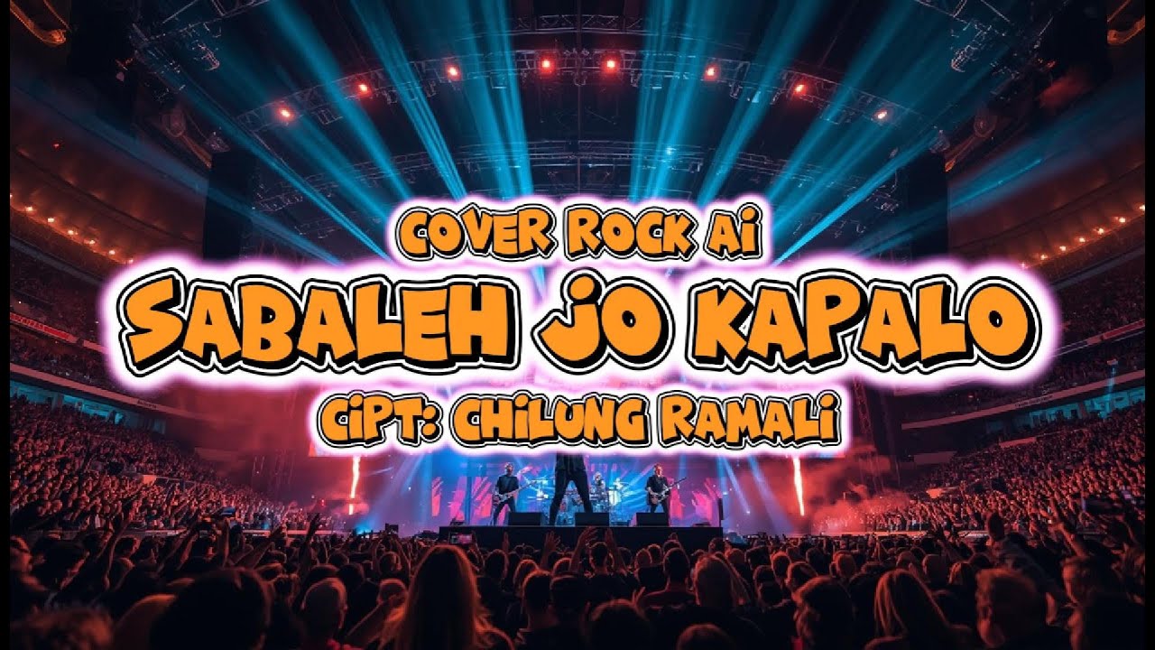 SABALEH JO KAPALO - Cipt: Chilung Ramali (Minang Cover Rock Ai)