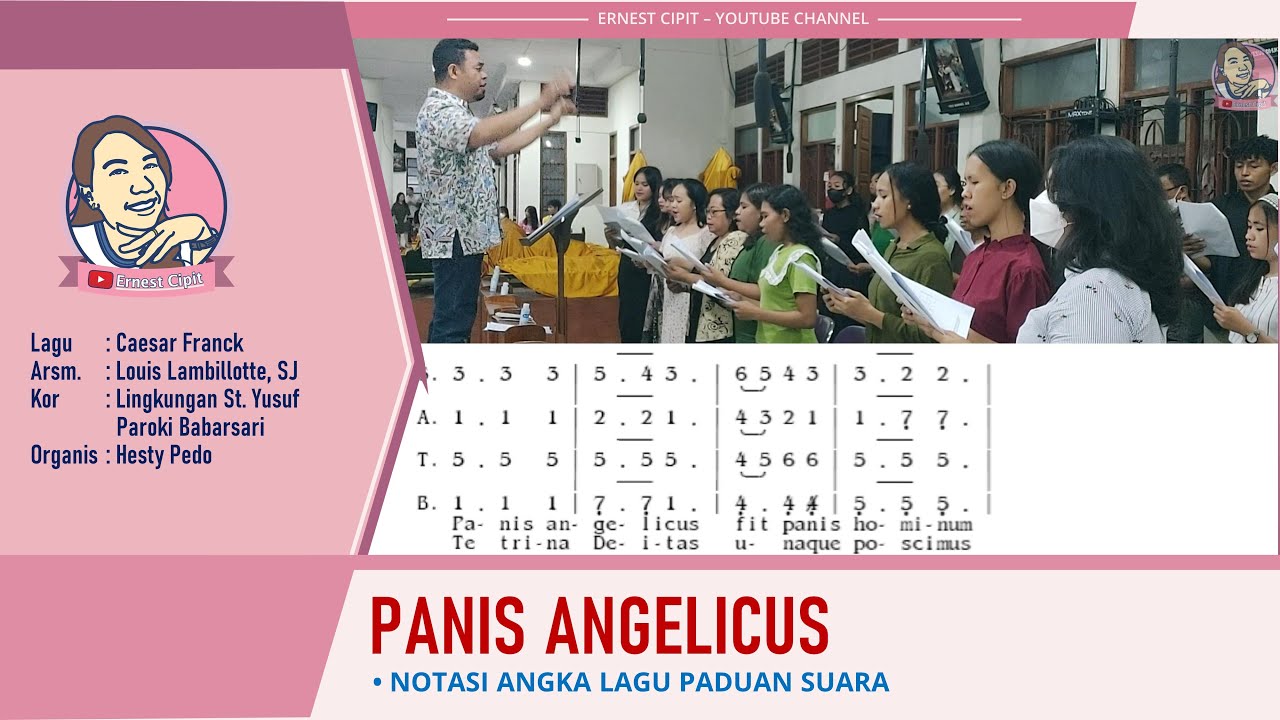 Lagu Komuni menyentuh hati Panis Angelicus | Louis Lambillotte, SJ