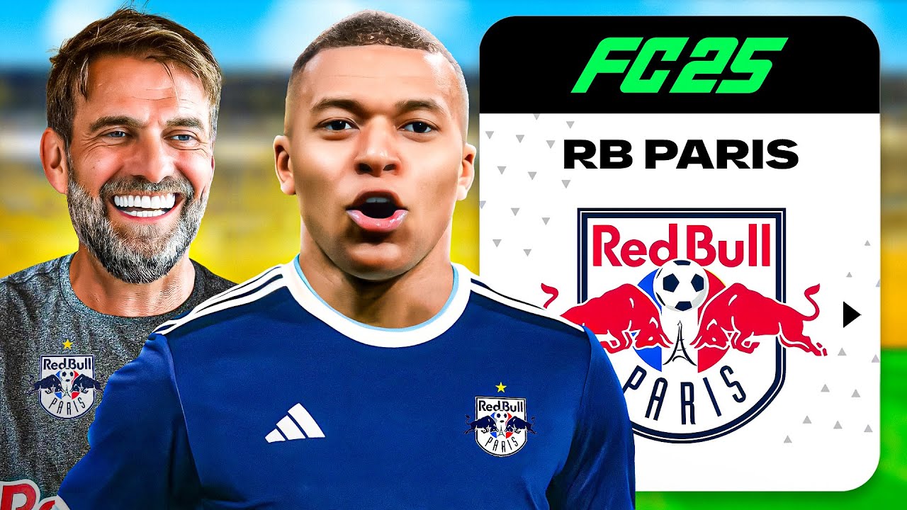 I Rebuild RED BULL PARIS To Take Down PSG!