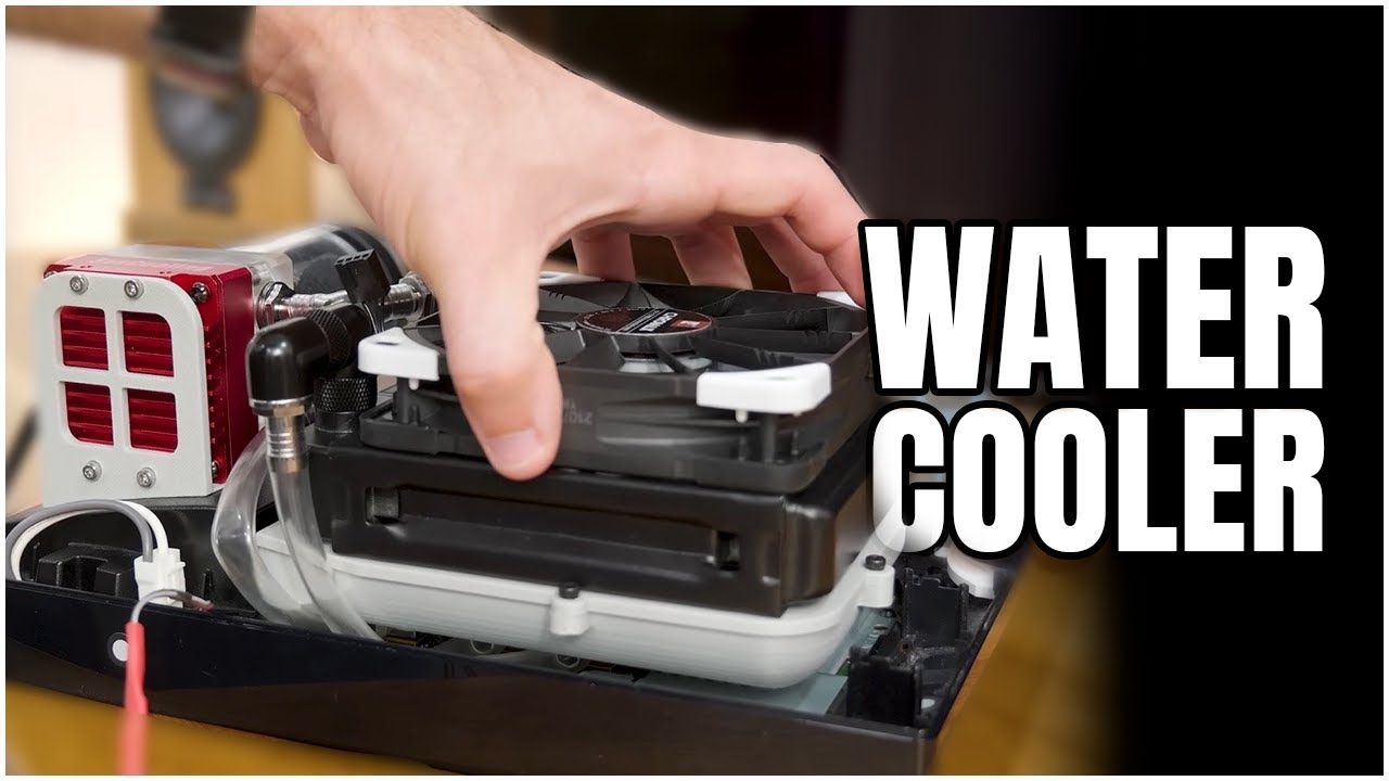 Transformação Total PS3 Fat com Water Cooler Customizado