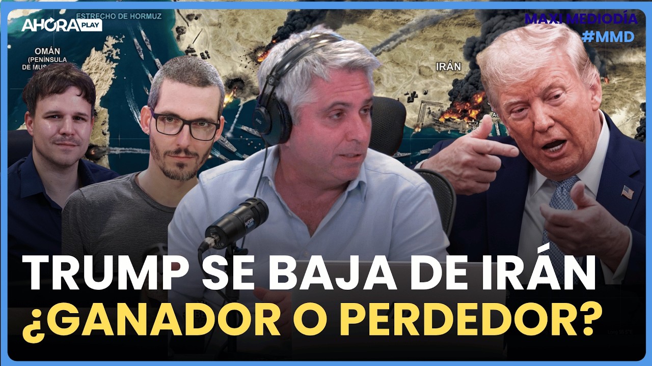 TRUMP SE BAJA DE IR&Aacute;N: &iquest;GANADOR O PERDEDOR? I Maxi Montenegro #MaxiMediod&iacute;a