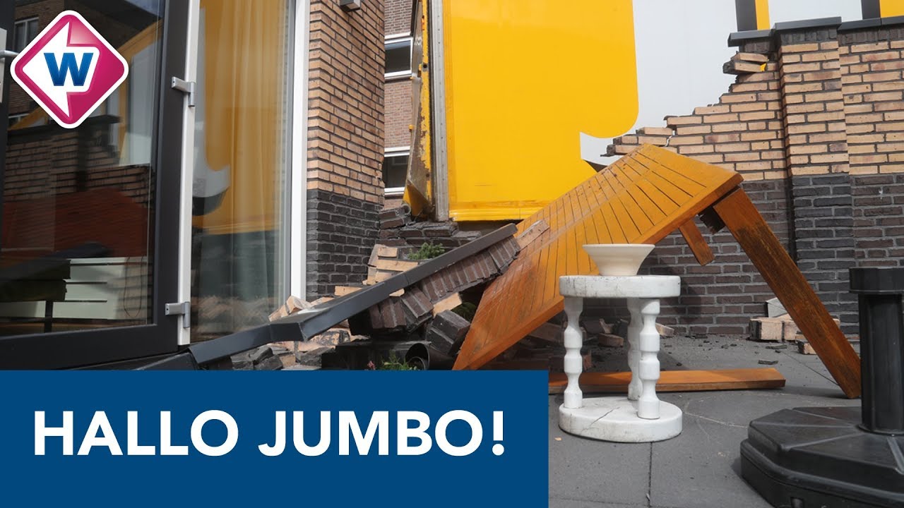 Ravage in achtertuin door truck: 'Een blunder' - OMROEP WEST