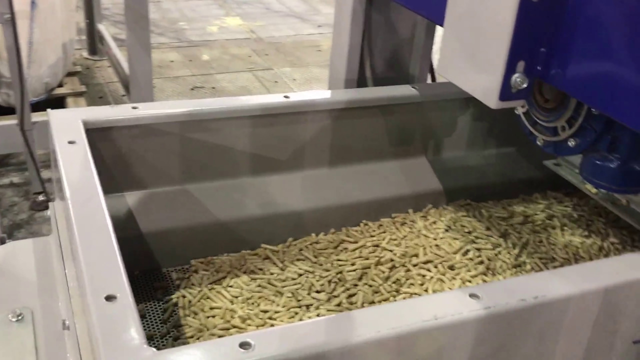la produzione del pellet