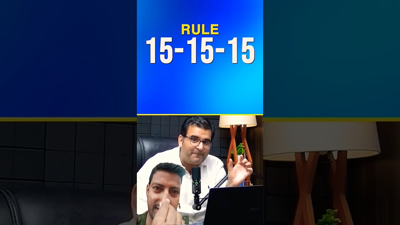stock market investing rule 15-15- 15 