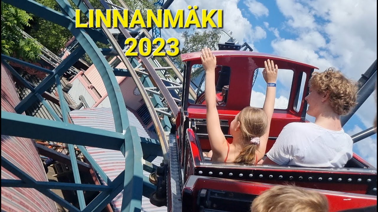 Kesän odotetuin päivä Linnanmäellä🎢🎡🍭