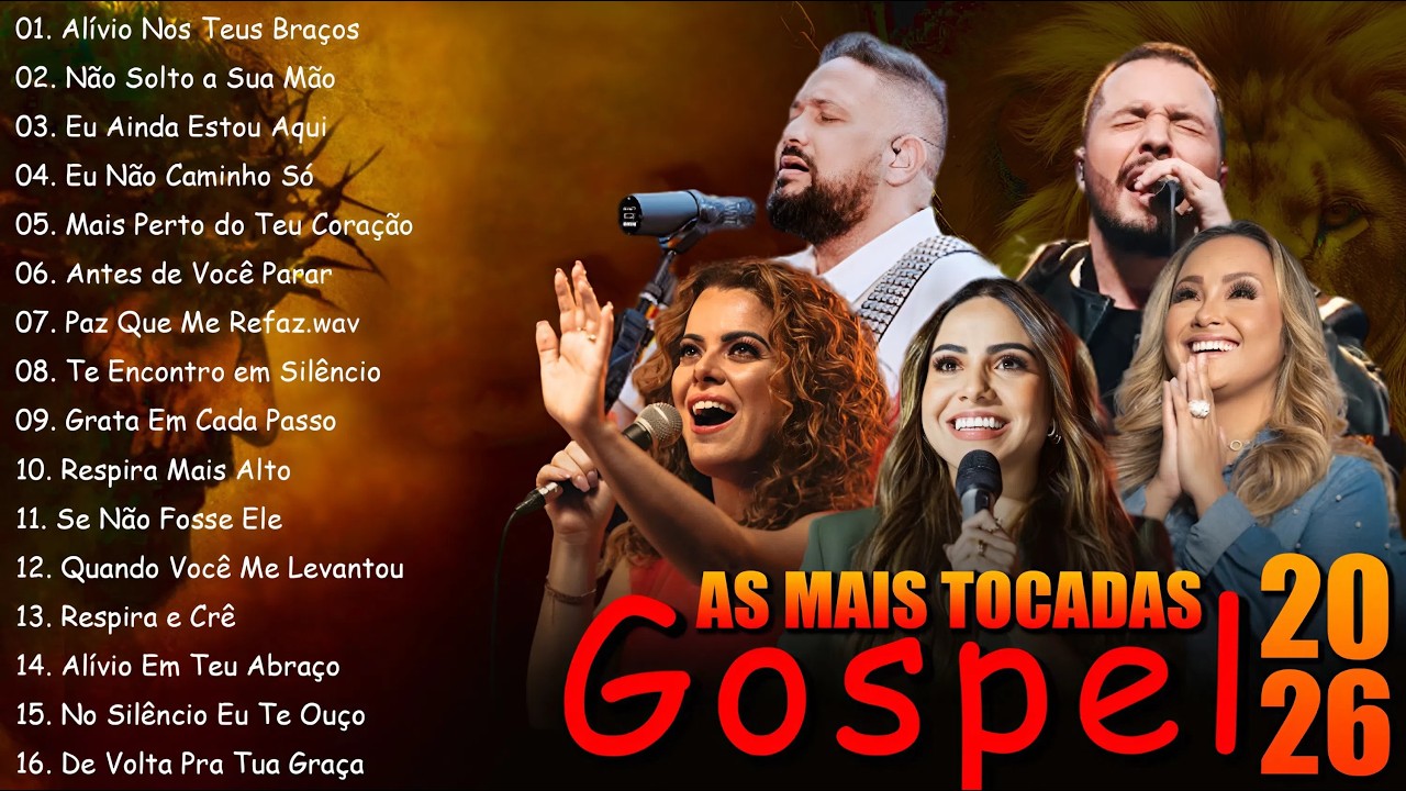 Louvores de Adoração | As Melhores Hinos Evangélicos Para Ouvir 2026, Gloria Deus Lindos Louvores