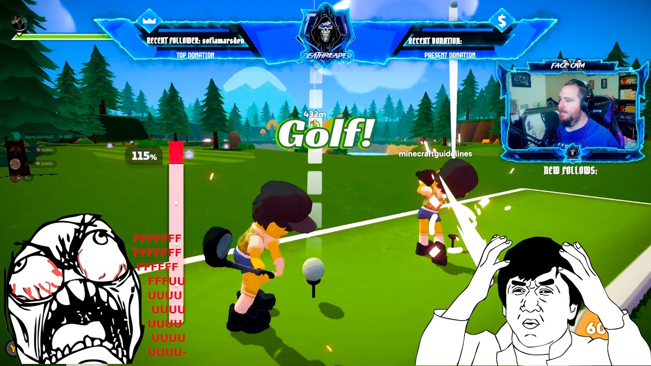 SUPER BATTLE GOLF!!!-Super Battle Golf Funny Moments