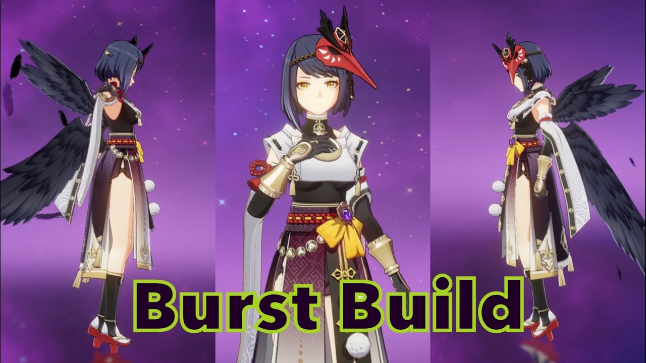 Kujou Sara (Level 80): Burst DPS Build