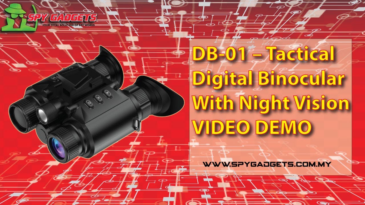 DB-01 – Tactical Digital Binocular With Night Vision, Enforcement Grade Video Demo