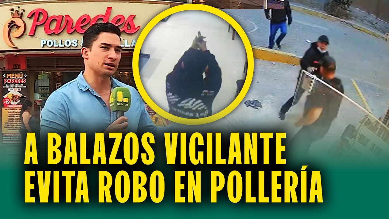 Intentan robar pollería pero vigilante dispara para evitar robo: Con balazos delincuentes huyeron