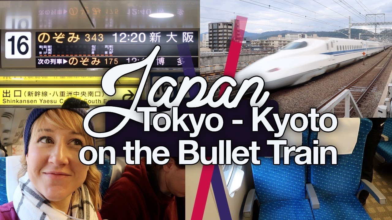 Tokyo to Kyoto by Bullet Train and tour of Citadines Hotel in Kyoto! thisNatasha | Shinkansen