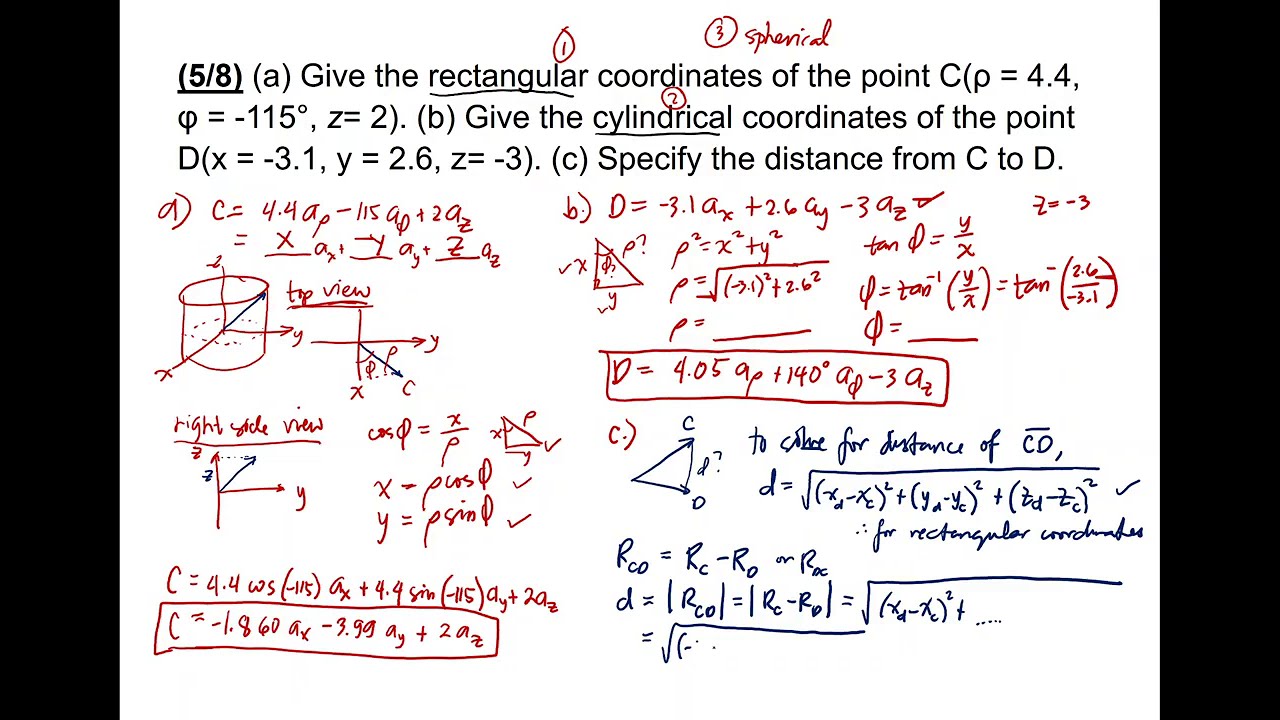 Vector Analysis - Review Problem 5 of 8