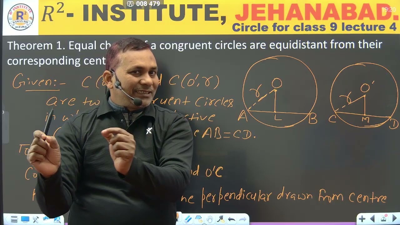 Circle for class 9 lecture 4