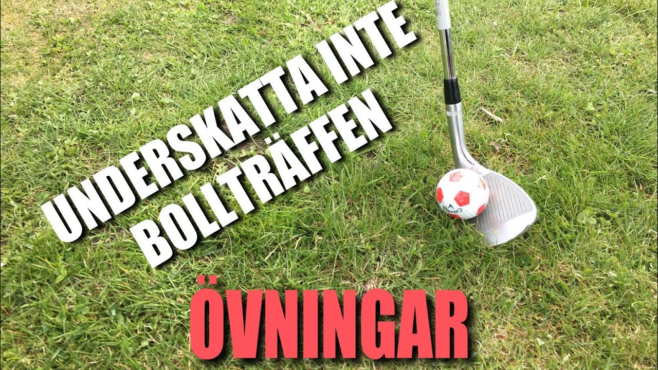 &Ouml;vningar f&ouml;r b&auml;ttre bolltr&auml;ff runt green...          Golf med Marcus Edblad