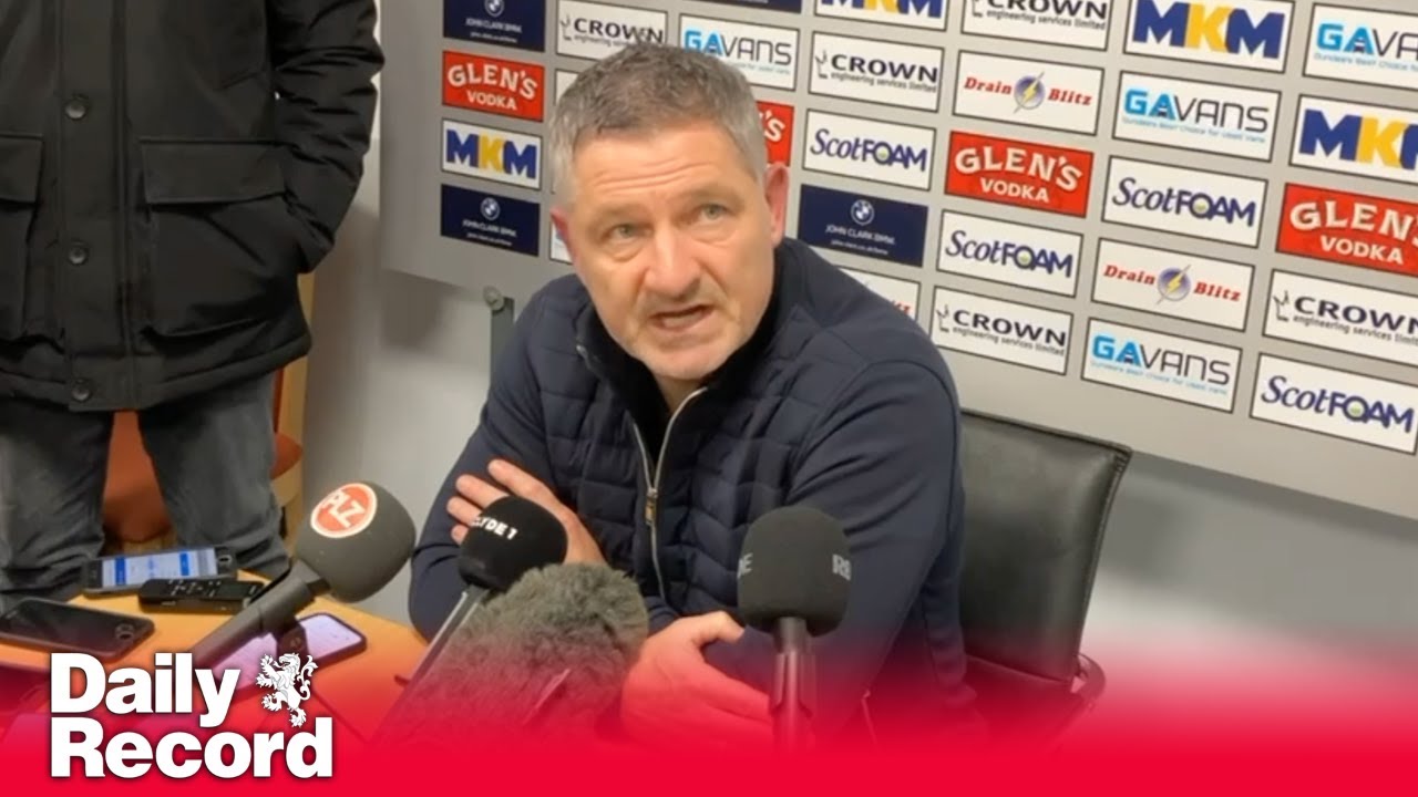 Fuming Tony Docherty hits out at Rangers penalty snub as Dundee boss left perplexed by VAR call