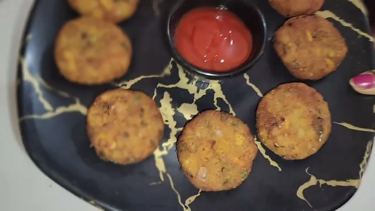 कॉर्न कटलेट | कुरकुरा और टेस्टी टी टाइम स्नैक | आसान रेसिपी..
