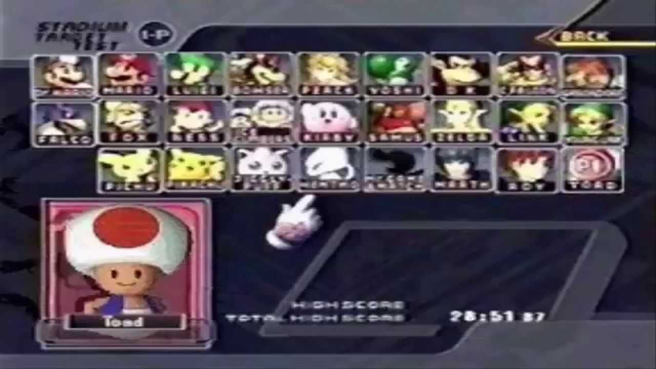 Creepypasta de toad en super smash bros melee by smash craft 2001