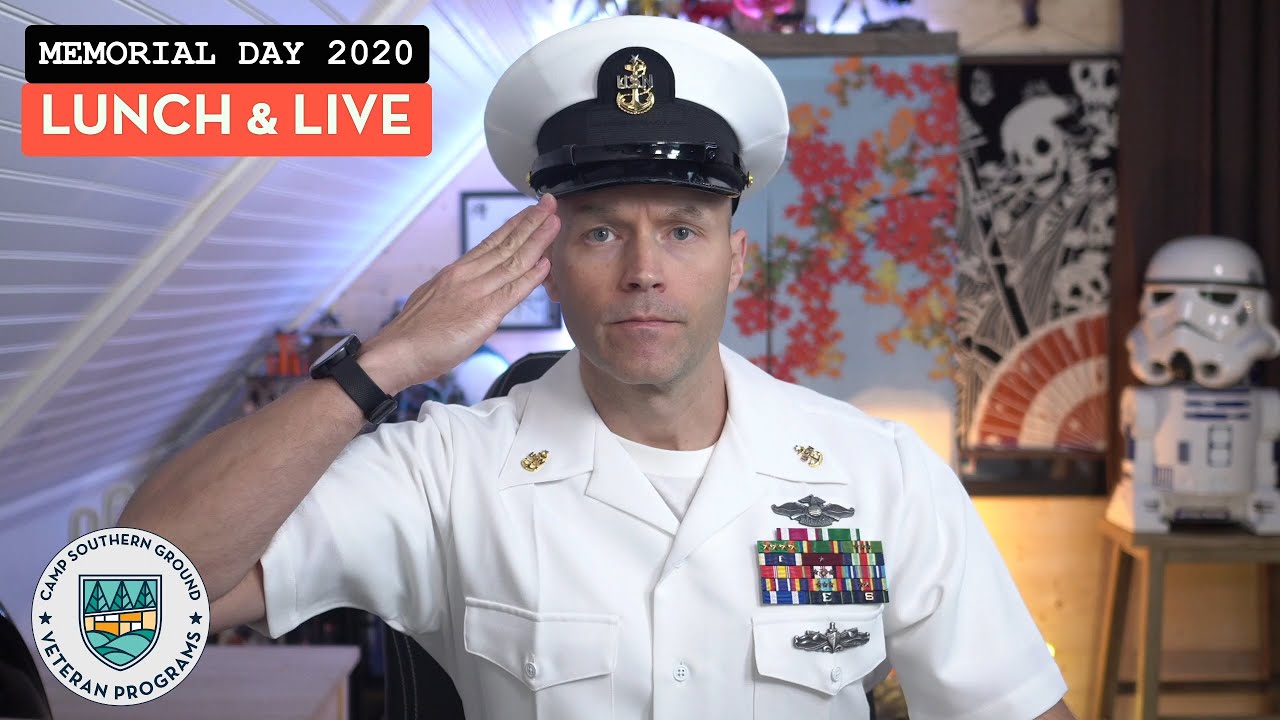 🇺🇸ＭＥＭＯＲＩＡＬ　ＤＡＹ🇺🇸：ＬＩＶＥ with the Veteran Team at Camp Southern Ground
