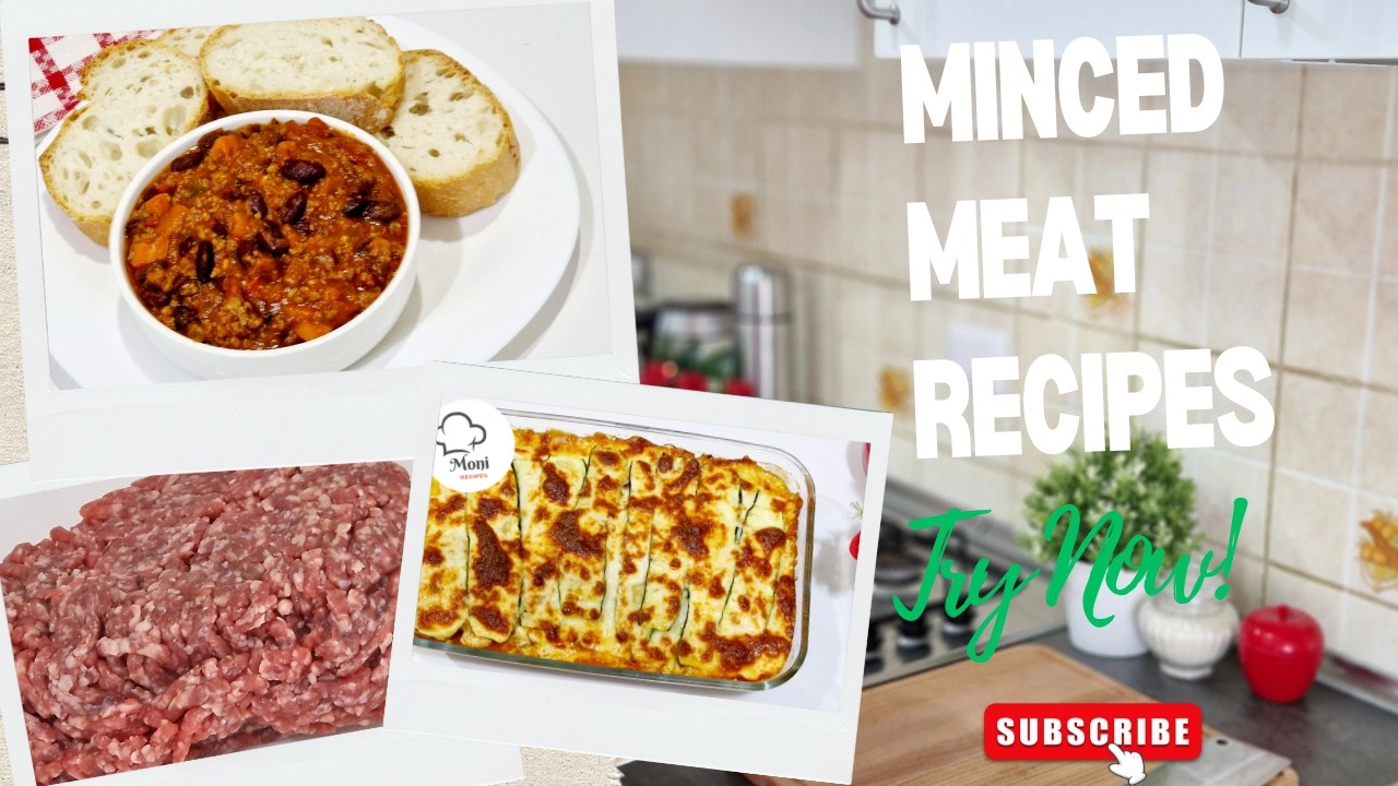 TOP 2 DELICIOUS MINCED MEAT RECIPES FOR DINNER!