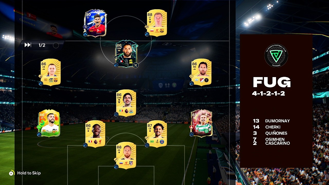 On that div grind to DIV 1