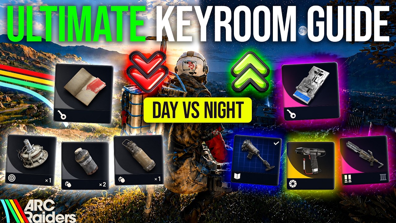 Ranking EVERY Locked Key Room in ARC Raiders - Day vs Night Loot Tested!