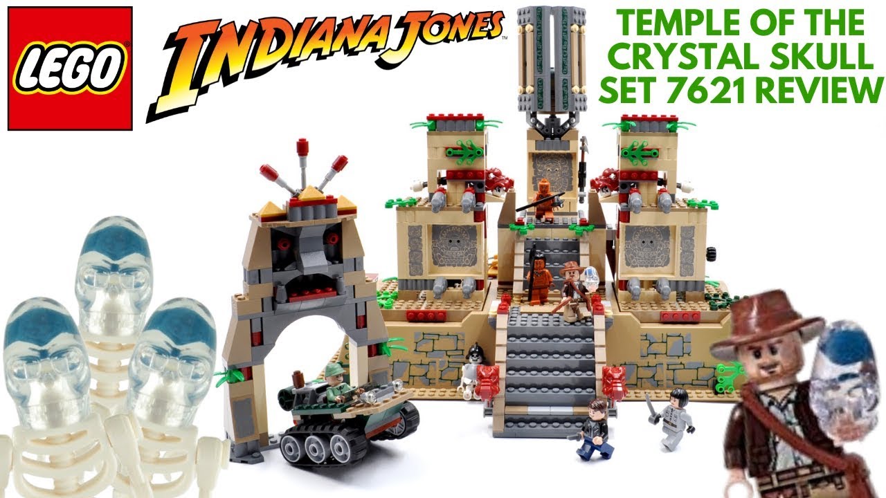 LEGO INDIANA JONES - Temple of the Crystal Skull Set 7627 REVIEW (2008 Set!)