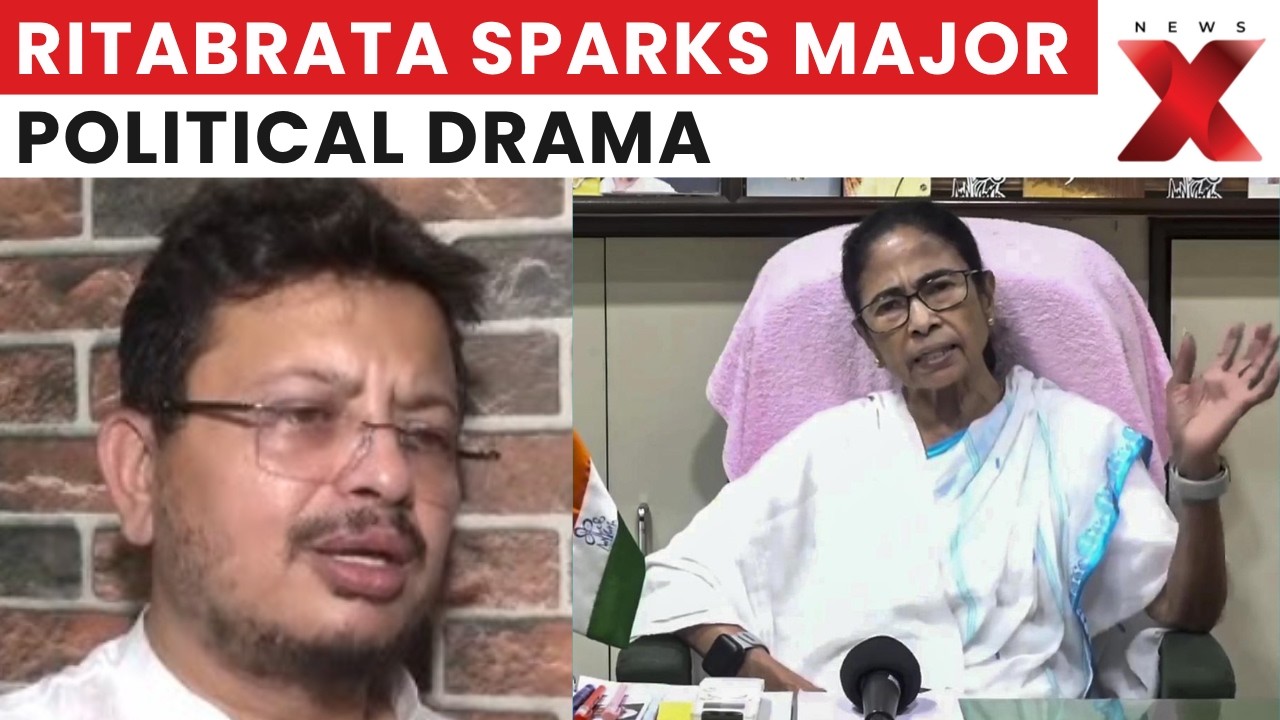 Ex-TMC MLA Ritabrata Claims 59 MLAs Support Bid to Change Bengal LoP | Latest News | NewSX