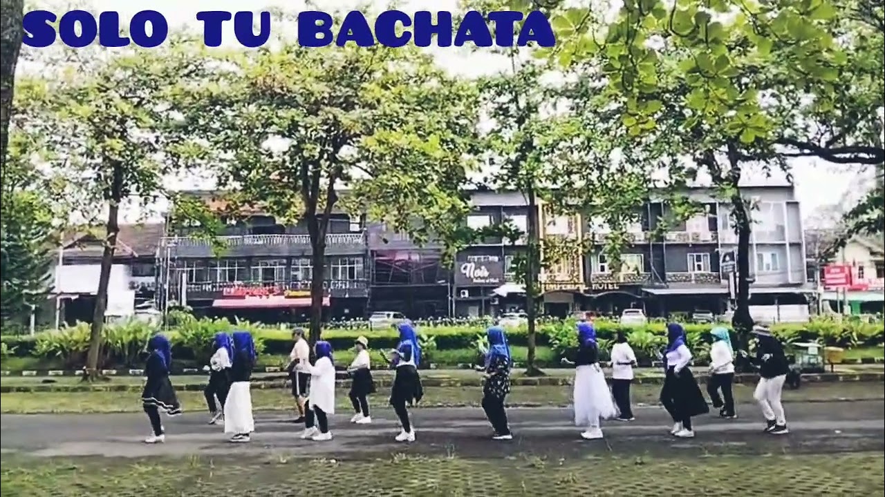 SOLO TU BACHATA LINE DANCE // DEMO RAHAYU DANCE // LOKASI JOGJA EXPO CENTER 💃❤💃